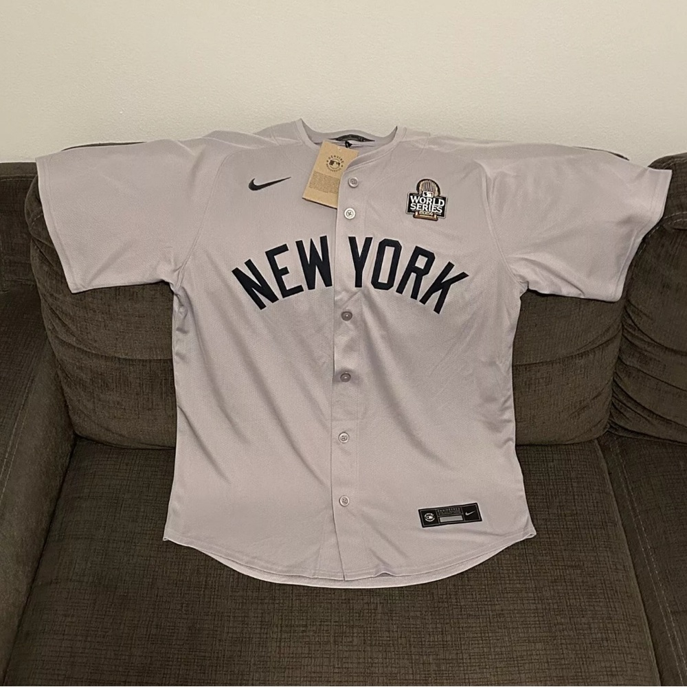 Nike Authentic NY Yankees Giancarlo Stanton World Series 2024 Jersey Men’s Sz M